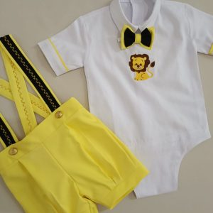 Sarı Şort Slopet Takım