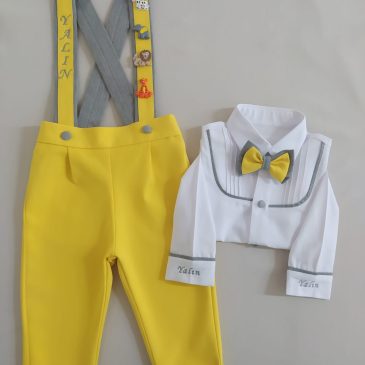 Sarı Gri Slopet Takım