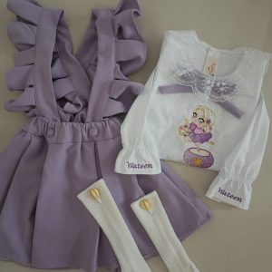 Lila Kız Slopet Takım