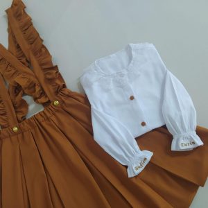 Kiremit Kahve Kız Slopet Takım