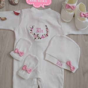 Pembe 3.Tulum Seti +İlk Adım ayakkabısı