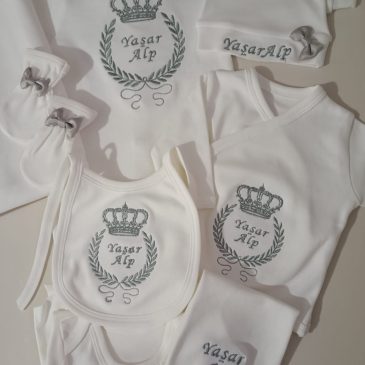 Taç Başak Detaylı 10. Gri Hastane Çıkış Seti