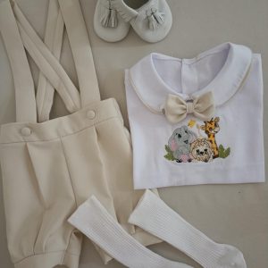 Krem Şort Slopet Takım