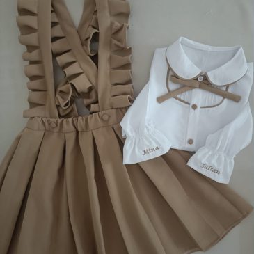 Sütlü Kahve Kız Slopet Takım