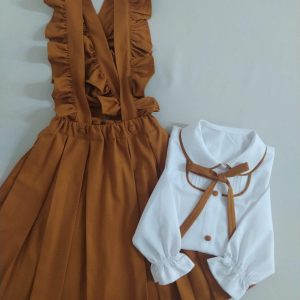 Kiremit Kahve Kız Slopet Takım