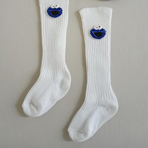 Kurabiye Canavarı Figürlü Beyaz Kokulu Çorap