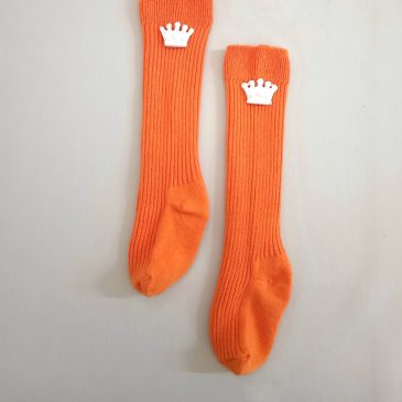Taç Figürlü Turuncu Kokulu Çorap