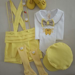 Limon Sarı Şort Slopet Takım