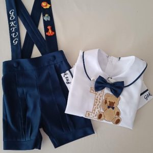 Lacivert Şort Slopet Takım