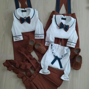 Kiremit Kahve Kız Slopet Takım